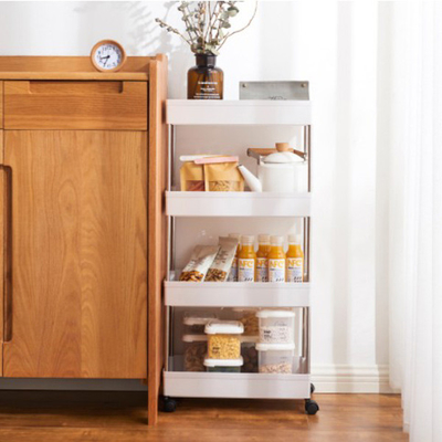 Multilayer Mobiele Rek van het Opslagkarretje voor de Badkamers van de Keukenslaapkamer