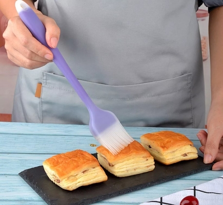 Groot Hittebestendig Baksel het Bedruipen de Borstelsilicone van de BARBECUEsaus