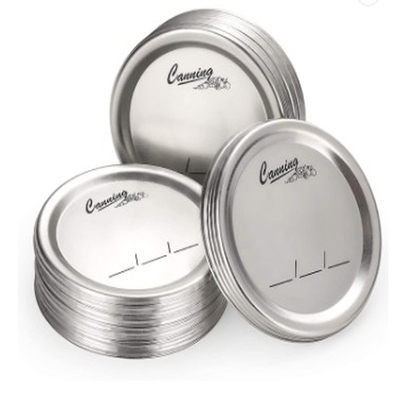 Gespleten de Deksels Regelmatige Brede Mond van de Type Bulk Inblikkende Kruik voor Mason Jar