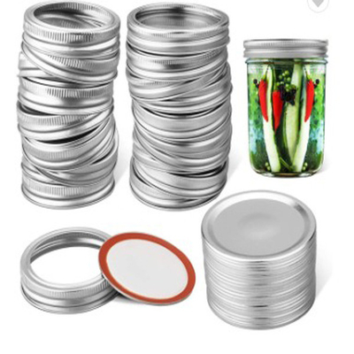 Gespleten de Deksels Regelmatige Brede Mond van de Type Bulk Inblikkende Kruik voor Mason Jar