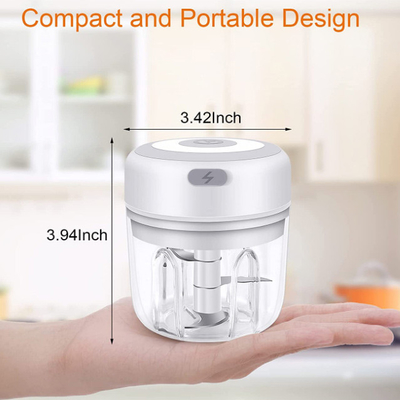 Van het het Huisknoflook van Mini Electric Chopper 250ML de Pers Chopper Portable Food Chopper