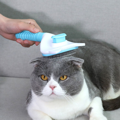 Houseware van het douaneroestvrije staal het Vlekkenmiddelenborstel van het Huisdierenhaar voor Hondkat