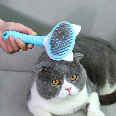 Houseware van het douaneroestvrije staal het Vlekkenmiddelenborstel van het Huisdierenhaar voor Hondkat