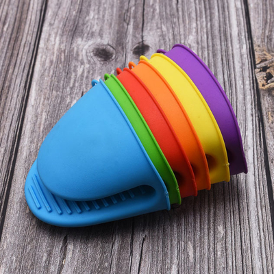 Hittebestendig van BARBECUEhulpmiddelen en Toebehoren Silicone Oven Pinch Mitts Potholder voor Baksel