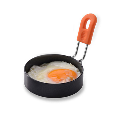 Antihouseware 2.95Inch Fried Egg Ring Mold van het Brandwondroestvrije staal 4 Pakken met Olieborstel
