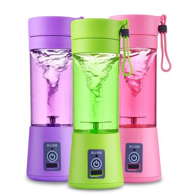 Elektrische Mini Portable Fruit Juice Blender Multifunctionele de Mixermassa van USB