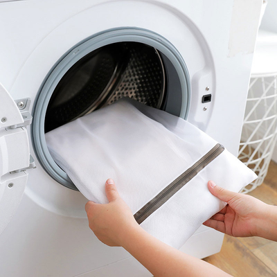 Wit Microfiber-Houseware Plastic van de de Wasserijwas van de Producten Nylon Filter de Zaknetwerk