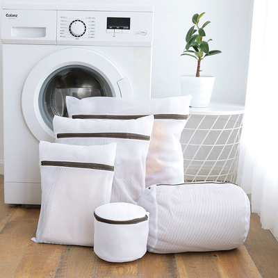Wit Microfiber-Houseware Plastic van de de Wasserijwas van de Producten Nylon Filter de Zaknetwerk