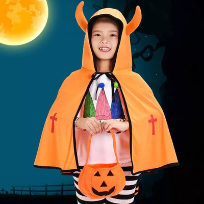 Niet-geweven Halloween-Kerstmis siert de Emmertruc van het Pompoensuikergoed of behandelt
