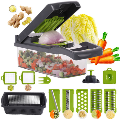 10 in 1 Hand Plantaardig Chopper Slicer Multifunctional