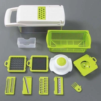 De multifunctionele Snijmachine Chopper With Hand Guard van de Keuken Plantaardige Snijder