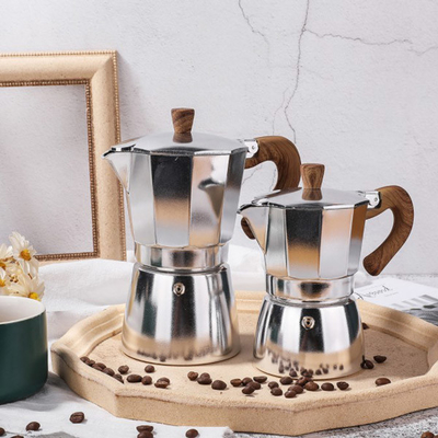 Het Italiaanse van de de Espressopercolator van Moka Stovetop Aluminium van de de Pottenmaker