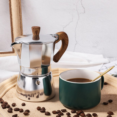 Het Italiaanse van de de Espressopercolator van Moka Stovetop Aluminium van de de Pottenmaker