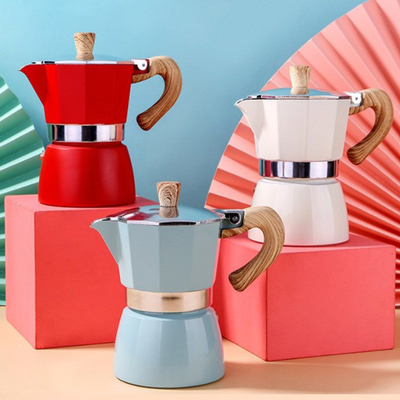 Het Italiaanse van de de Espressopercolator van Moka Stovetop Aluminium van de de Pottenmaker