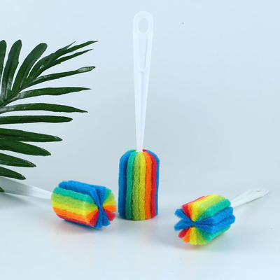 ODM Was die Bulk van de het Handvatfles van de Keukenlevering Plastic Lange de Gaszuiveraarborstel schoonmaken