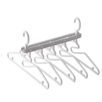Houseware de Ruimte Drogende Rekken van de Besparings Plastic Vouwende Hanger voor Kleren