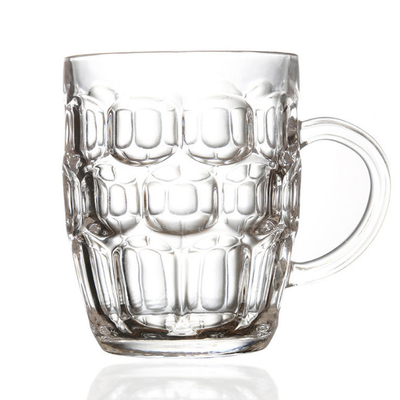 Grote Plastic Douane het Drinken Koppen Dimple Stein Beer Mugs met Handvat 20oz