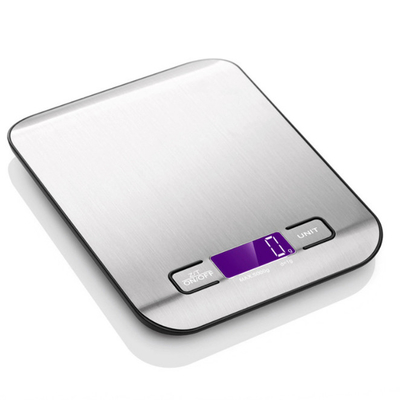 De Schaalgram van de voedselkeuken Digitale en van het OnsLichaamsgewicht Schalenhouseware