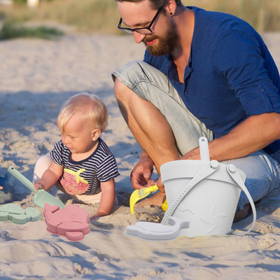 Unisex- het Silicone Overzeese die van de Kindzomer Zandemmer voor Strand wordt geplaatst