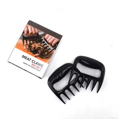 De openlucht Plastic van BARBECUEhulpmiddelen en Toebehoren Klauwen van de Vleesontvezelmachine dragen
