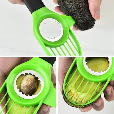 Keuken 3 in 1 Plastic van de het Messenappelboor van de Avocadosnijder van de de Avocadosnijmachine Avocadohulpmiddelen