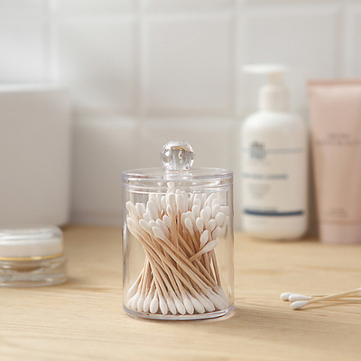 Van de katoenen de Doos Zwabberopslag 10 oz ontruimt Plastic Apothekerkruik voor Badkamers