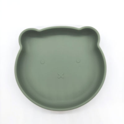 Multi het Dinerplaten van het Kleuren Leuke Silicone voor de Levering van de Kinderenkeuken