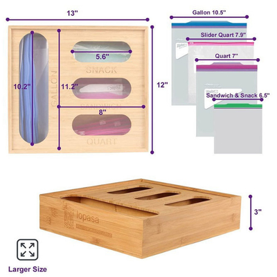 De Zakorganisator Dispenser For Drawer van de klerenritssluiting