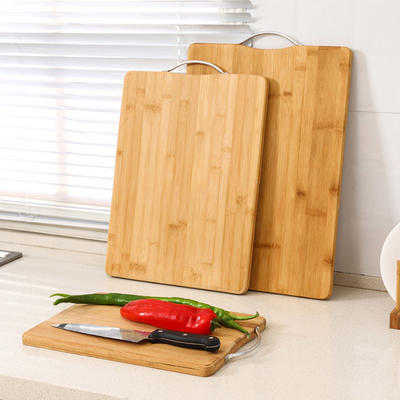 Het op zwaar werk berekende Keukengerei dat van het Premie Houten Bamboe Scherpe Raad hakken