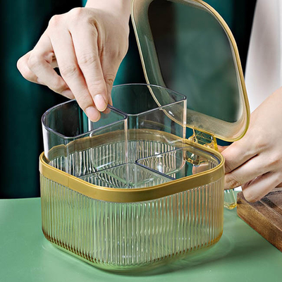 Ontruim Geïntegreerde Multifunctionele de Opslagcontainers 4-in-1 van het Keuken Plastic Kruid