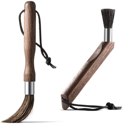 De natuurlijke Molen Cleaning Brush For Barista van de Okkernoot Houten Espresso