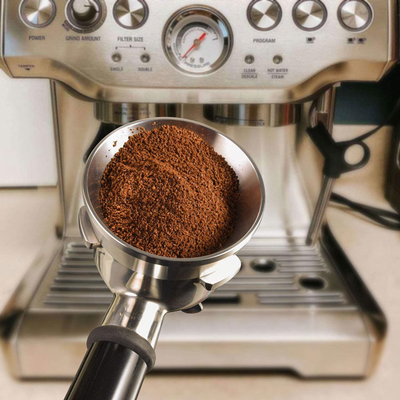 Roestvrij staalkoffie het Doseren Ring 54mm Espresso het Doseren Trechter
