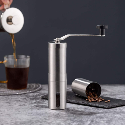 Roestvrij staal Essentiële Barista Tools Manual Coffee Bean Grinder voor Aeropress-Druppelespresso