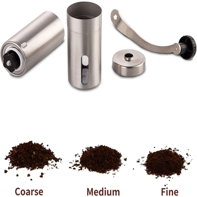 Roestvrij staal Essentiële Barista Tools Manual Coffee Bean Grinder voor Aeropress-Druppelespresso