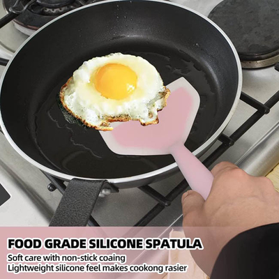 Van de het Siliconepannekoek van de keuken niet Stok Rubber Hittebestendige de Vinspatel