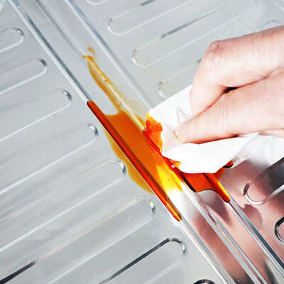 Anti ploeter de Spatlap For Kitchen Cooking van de Aluminiumolie