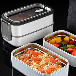 Veelkleurige Bento Box voor volwassenen met grote capaciteit voor de lunch