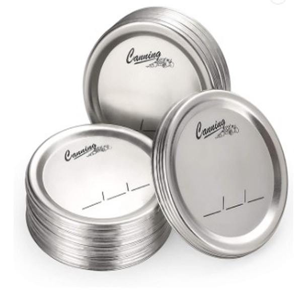 Gespleten de Deksels Regelmatige Brede Mond van de Type Bulk Inblikkende Kruik voor Mason Jar